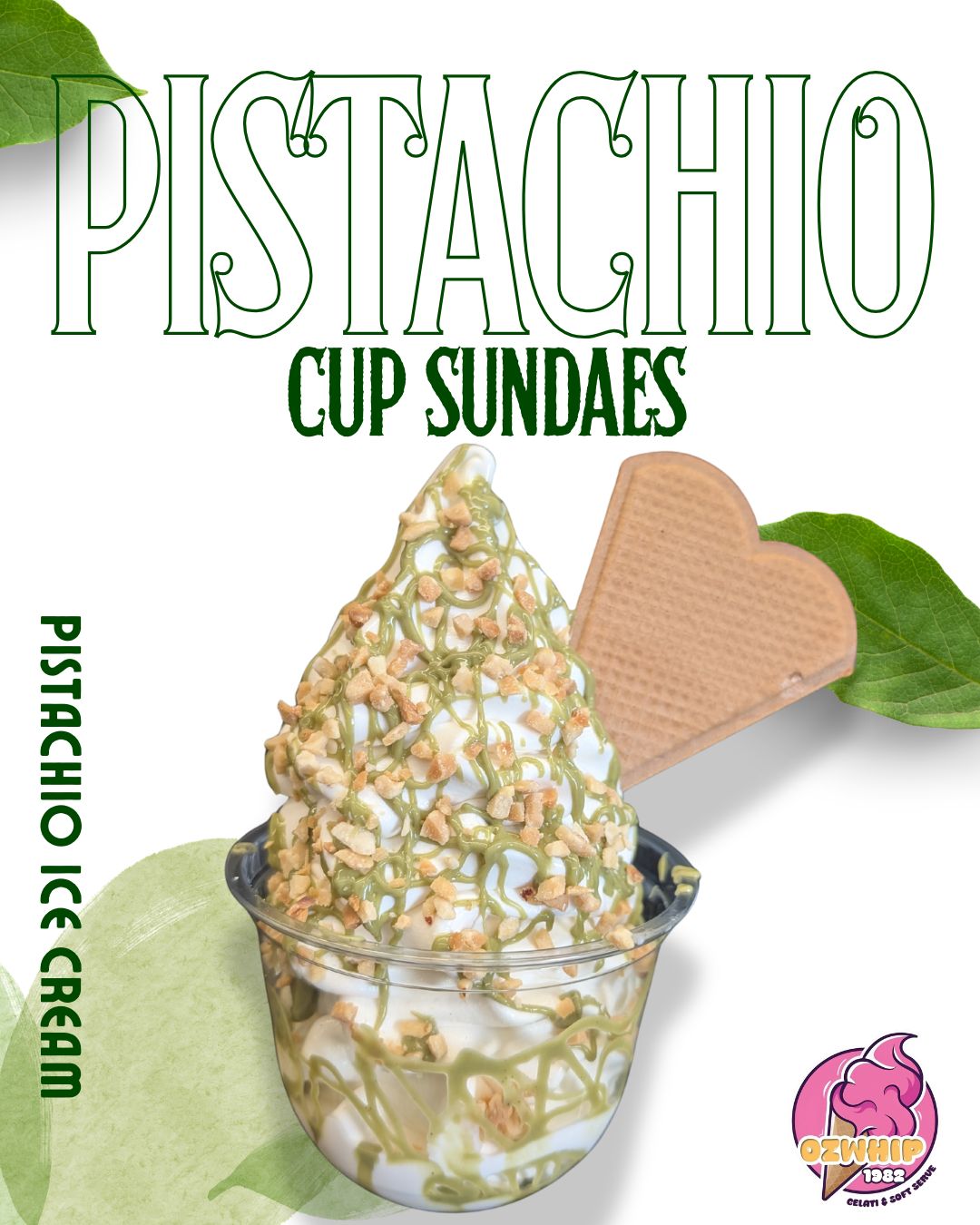 Pistachio Cup Sundae
